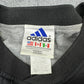 Adidas vintage 90s big Logo Varsity Jacke Sweatshirt Nylon Windbreaker schwarz XXL