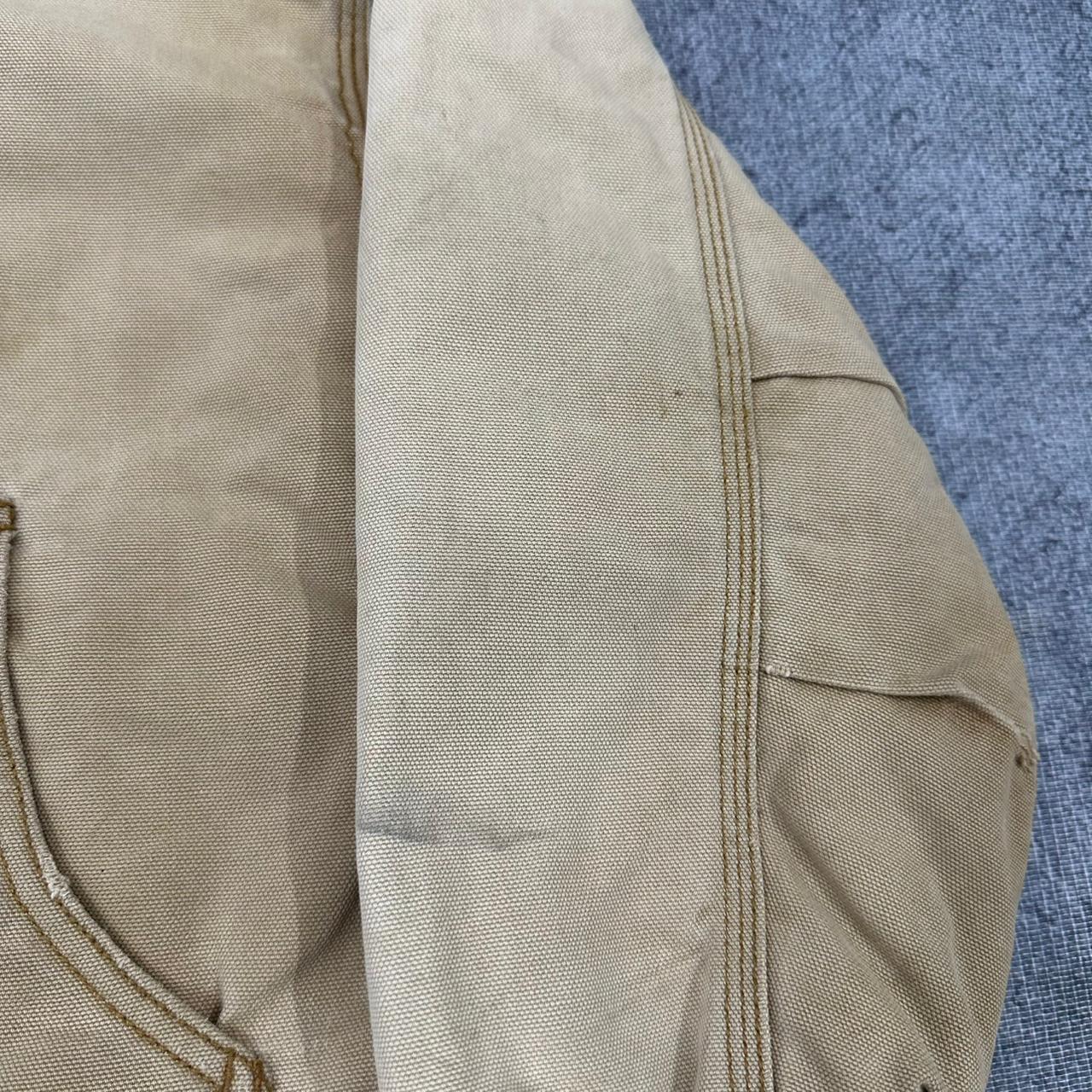 Carhartt vintage workwear Jacke heavyweight Hoodie Zipper Jacket beige Kinder S