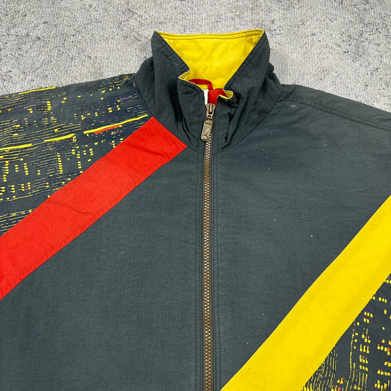Puma vintage 80s crazy Windbreaker Trackjacket Jacke L