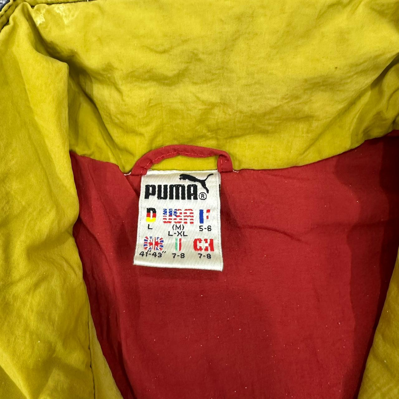 Puma vintage 80s crazy Windbreaker Trackjacket Jacke L