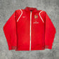 Nike x FC Arsenal vintage Windbreaker Jacke Trackjacket Trainingsjacke rot L