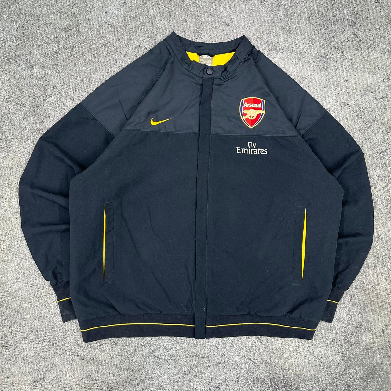 FC Arsenal x Nike vintage Windbreaker Trackjacket Jacke schwarz XL