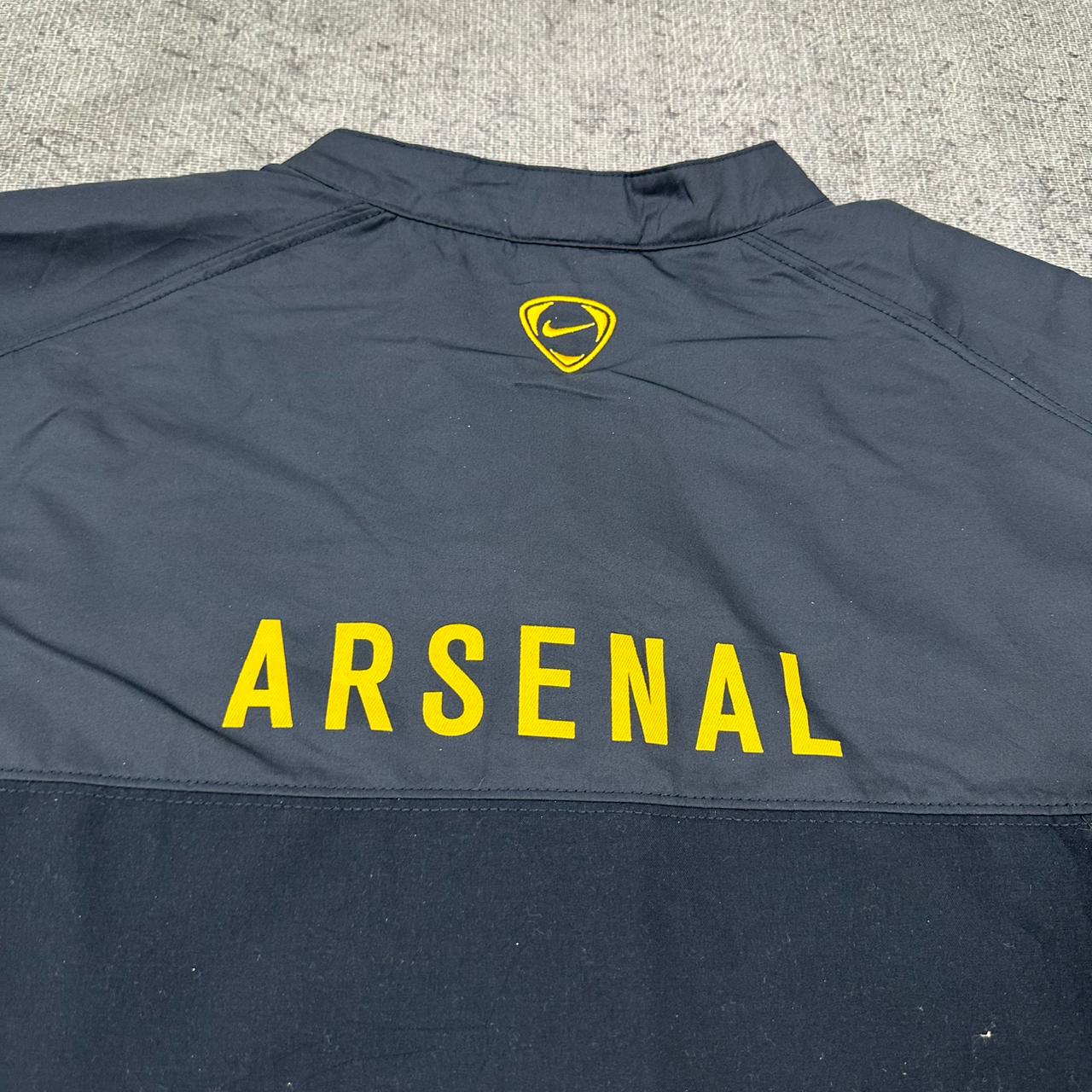 FC Arsenal x Nike vintage Windbreaker Trackjacket Jacke schwarz XL