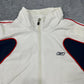Reebok vintage Trackjacket Windbreaker Jacke weiß XS