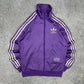 Adidas Chile 62 vintage 90s Zipper Trainingsjacke Trackjacket Jacke lila S
