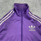 Adidas Chile 62 vintage 90s Zipper Trainingsjacke Trackjacket Jacke lila S