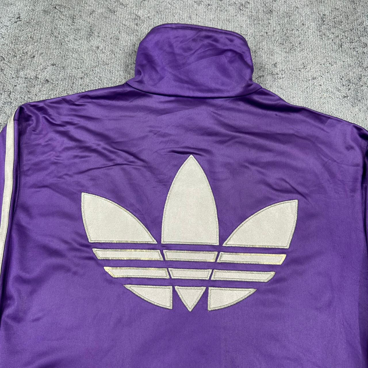 Adidas Chile 62 vintage 90s Zipper Trainingsjacke Trackjacket Jacke lila S