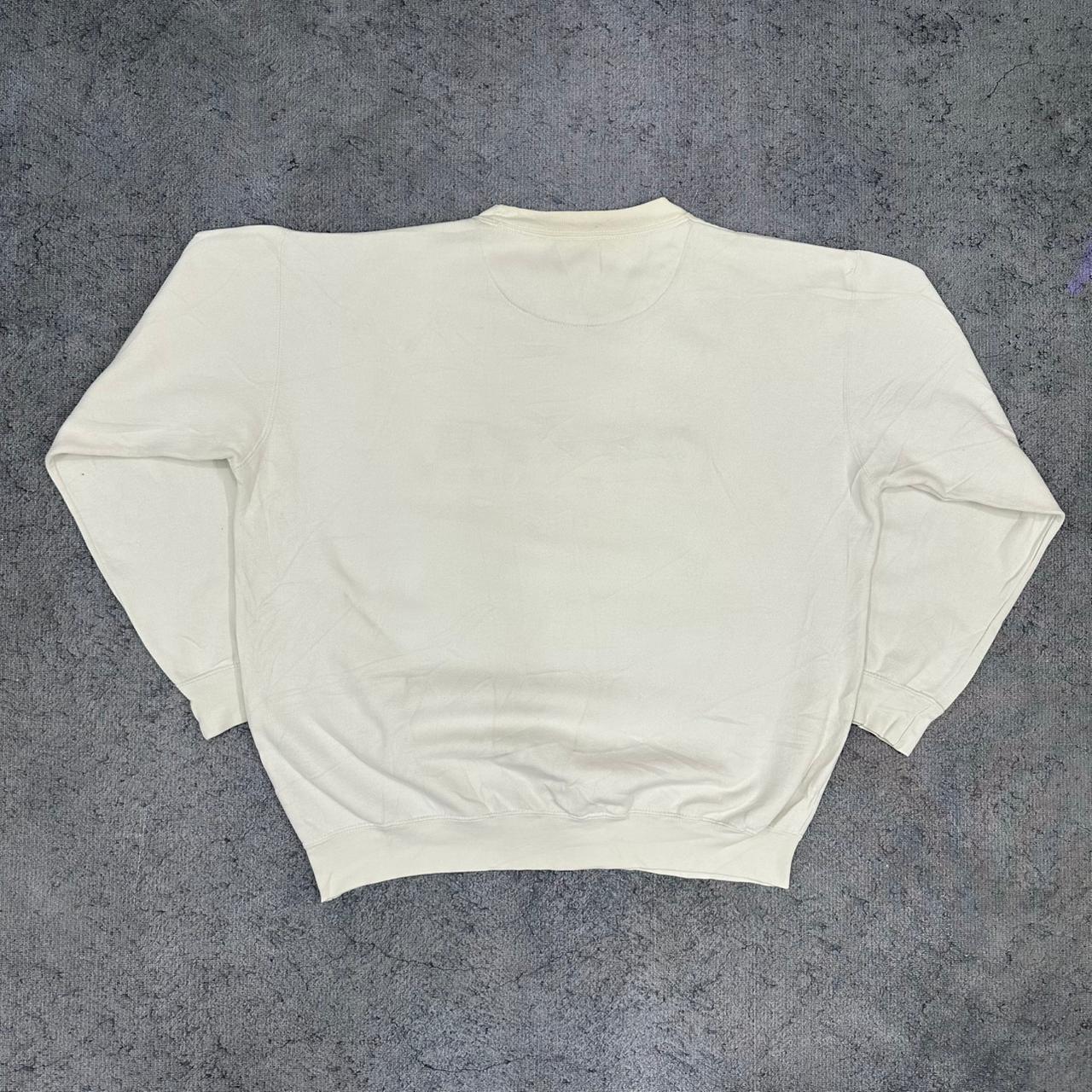 Chaps Ralph Lauren vintage Sweatshirt Sweater Crewneck weiß M