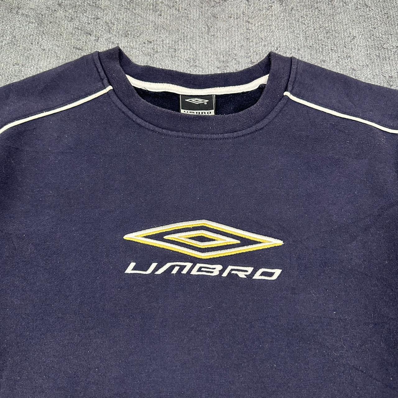 Umbro vintage Sweatshirt Sweater Crewneck streetwear blau XL