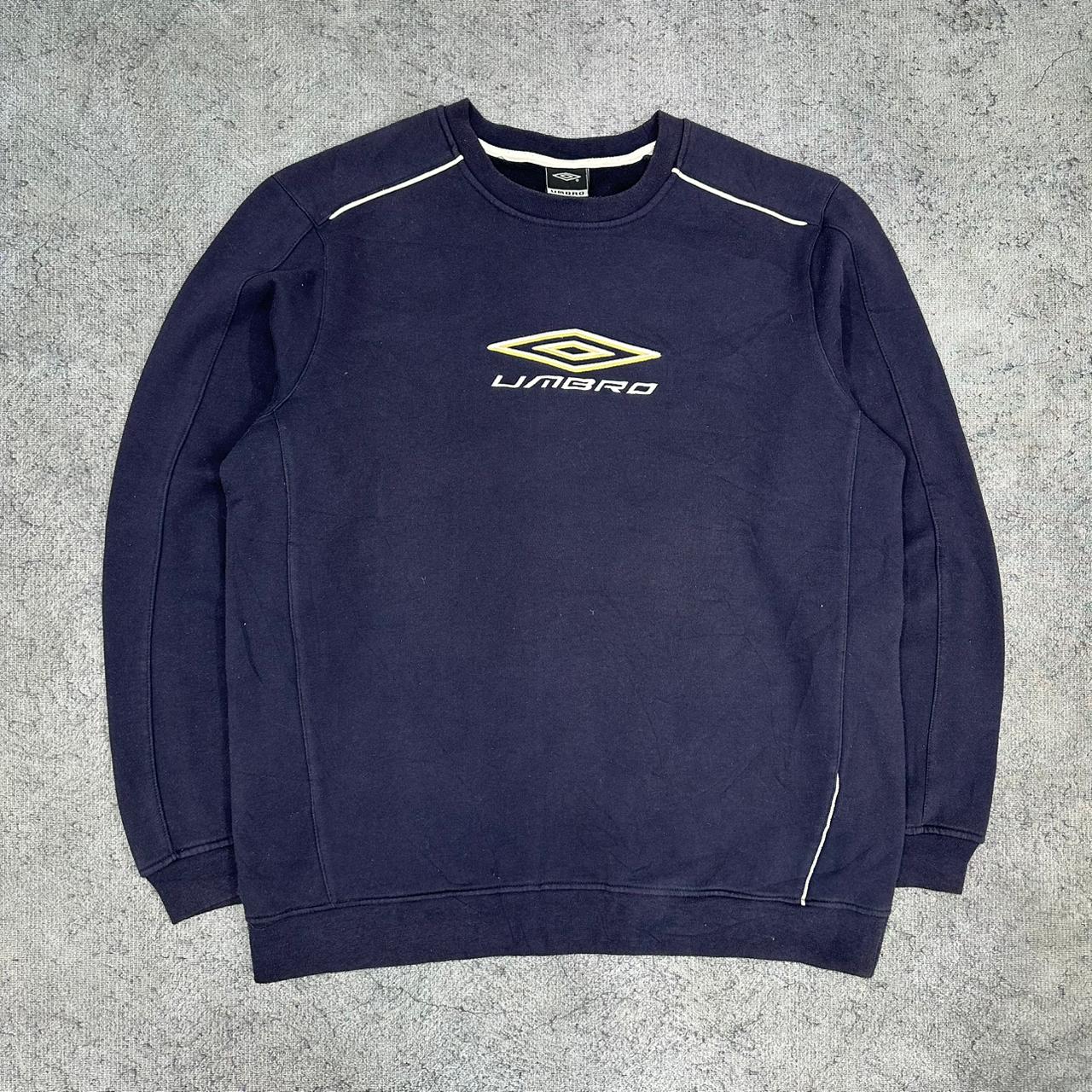 Umbro vintage Sweatshirt Sweater Crewneck streetwear blau XL