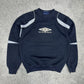 Umbro vintage big Logo Sweatshirt Crewneck Y2K Sweater blau XS