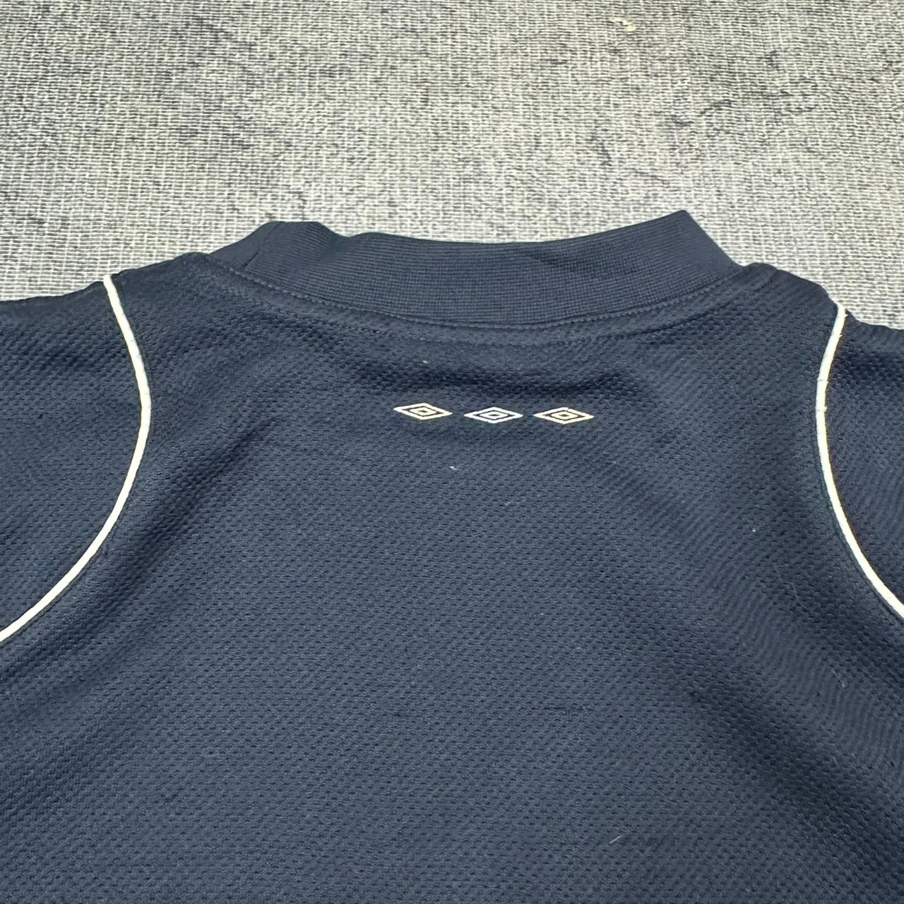 Umbro vintage big Logo Sweatshirt Crewneck Y2K Sweater blau XS