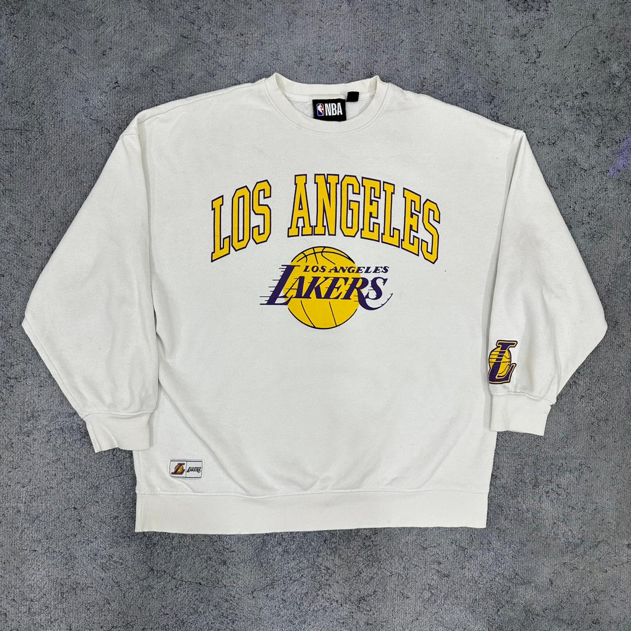NBA Lakers vintage Sweatshirt Sweater Crewneck Basketball USA S