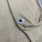 Champion vintage big Logo Hoodie Pullover USA College beige XXL