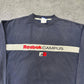 Reebok vintage Campus Sweatshirt Sweater big Logo embroidery Crewneck blau M