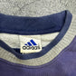 Adidas vintage big Logo Sweatshirt Sweater Crewneck blau M