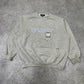 NAF NAF vintage 90s embroidery Sweatshirt Sweater Crewneck grau L