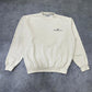 Sergio Tacchini vintage oversized Sweatshirt Crewneck Sweater beige L