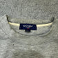 NAF NAF vintage 90s embroidery Sweatshirt Sweater Crewneck grau L