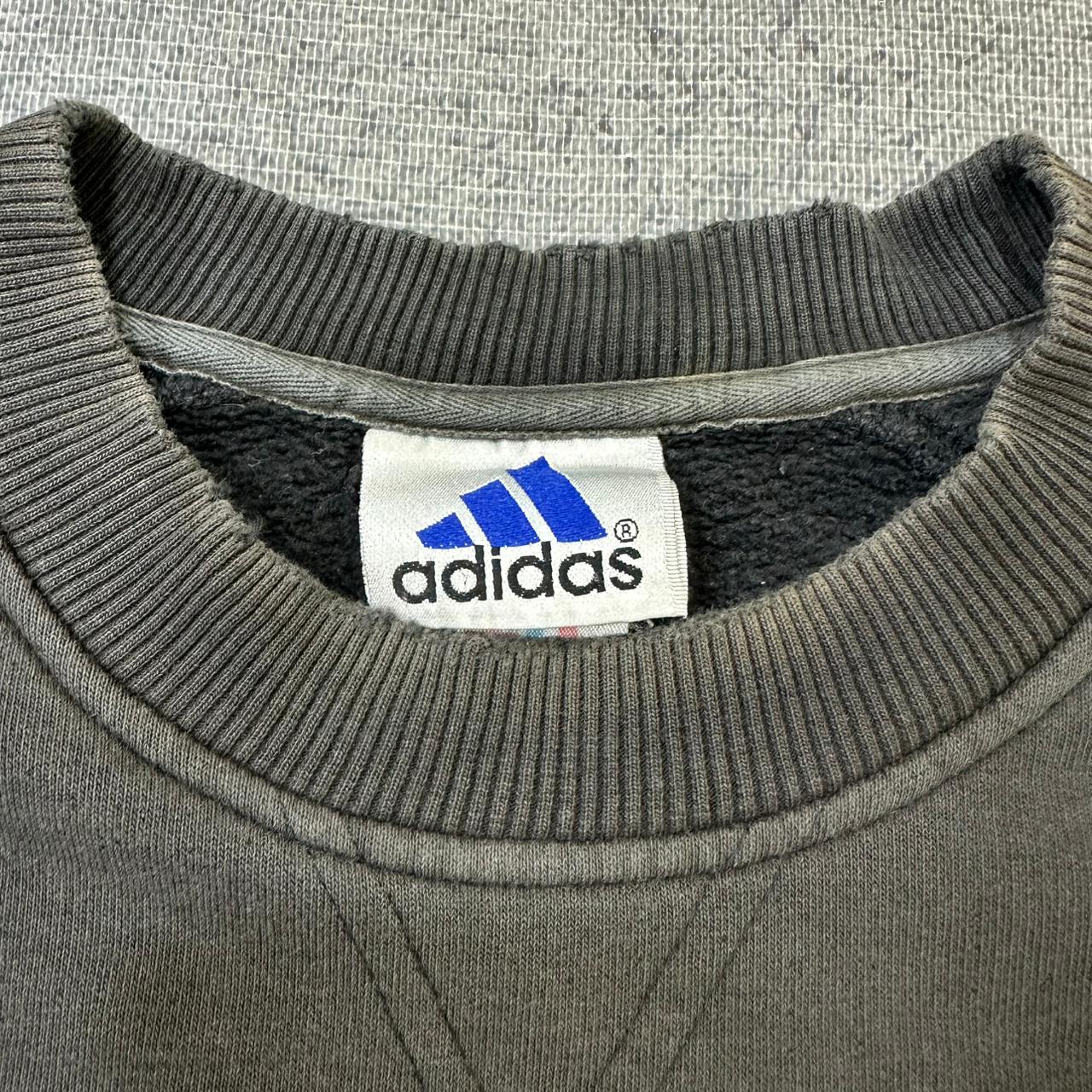 Adidas vintage Sweatshirt Sweater Crewneck schwarz L