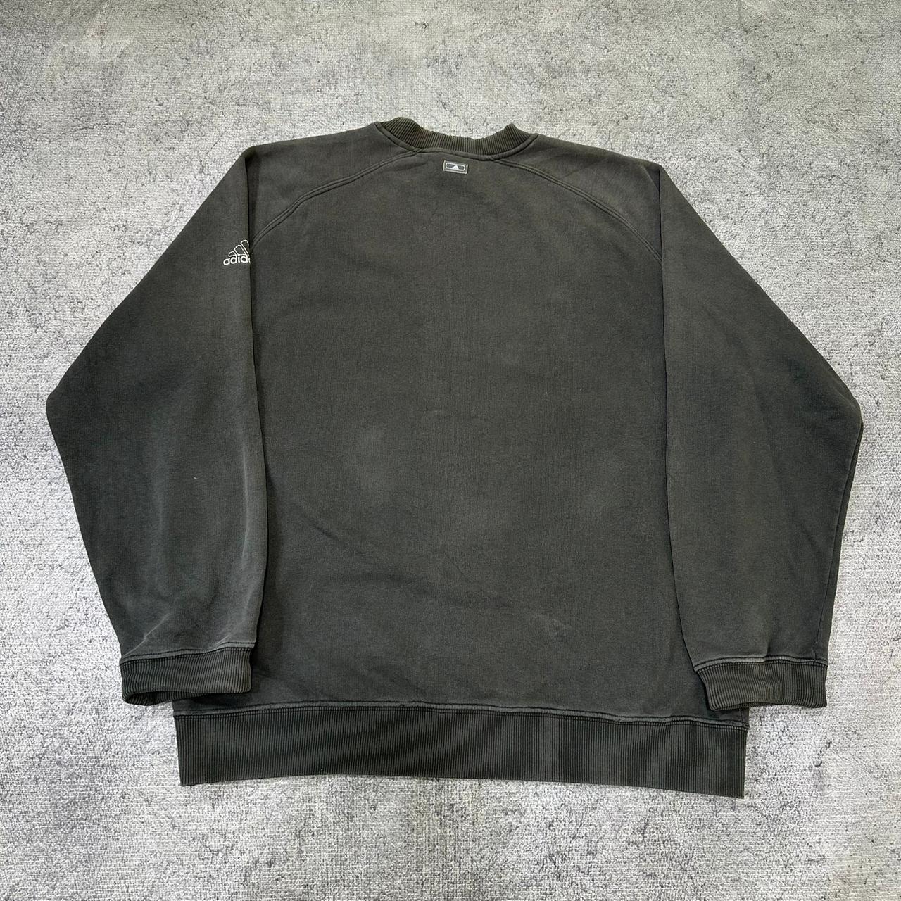 Adidas vintage Sweatshirt Sweater Crewneck schwarz L