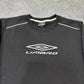 Umbro vintage big Logo Sweatshirt Sweater Crewneck schwarz L