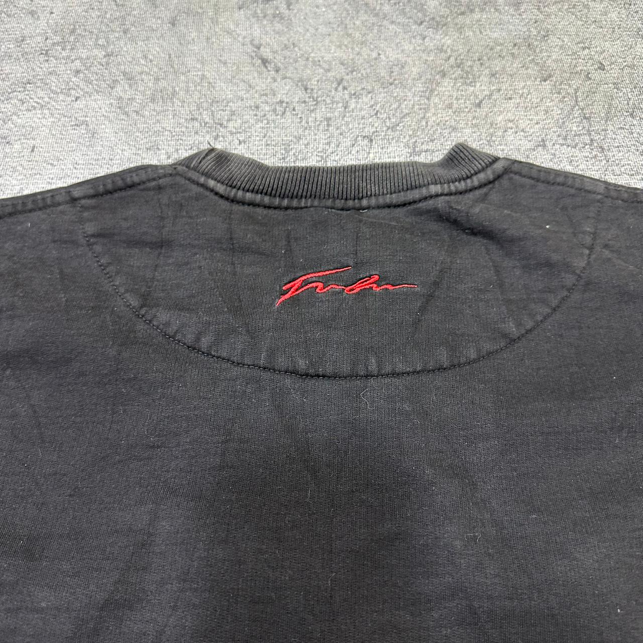 FUBU vintage 90s Sweatshirt oversized Fit Sweater Crewneck schwarz L