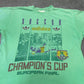 Adidas vintage Champions Cup European FInal T-Shirt Shirt Soccer Tee grün L
