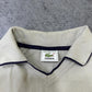 Lacoste vintage small logo embroidery T-Shirt Shirt Tee 90s streetwear grau L