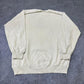 Adidas vintage big Logo Sweatshirt Crewneck Sweater beige S