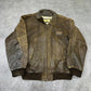 RedSkins vintage Lederjacke Leather Pilot Jacket braun XXL