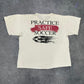 Nike vintage 90er 1990s T-Shirt Shirt Tee Soccer Fußball WM oversized Fit weiß XL