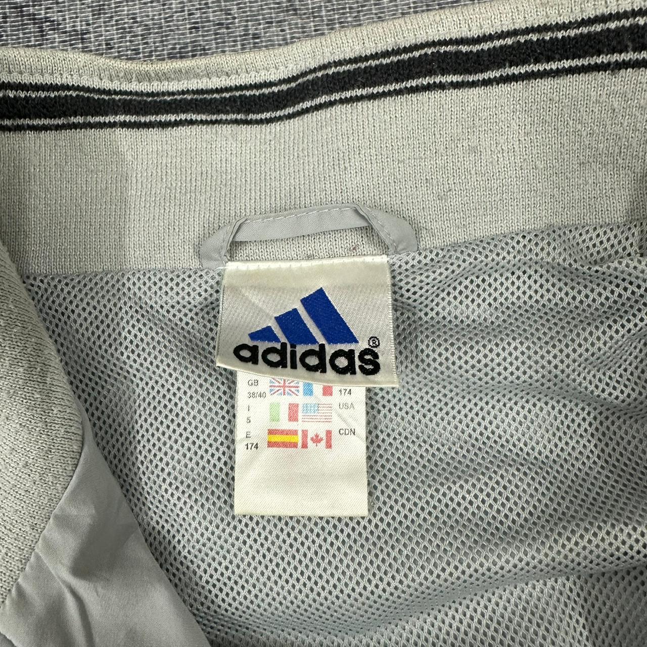 Adidas vintage Trackjacket Windbreaker Jacke leichte Jacke Streetwear M