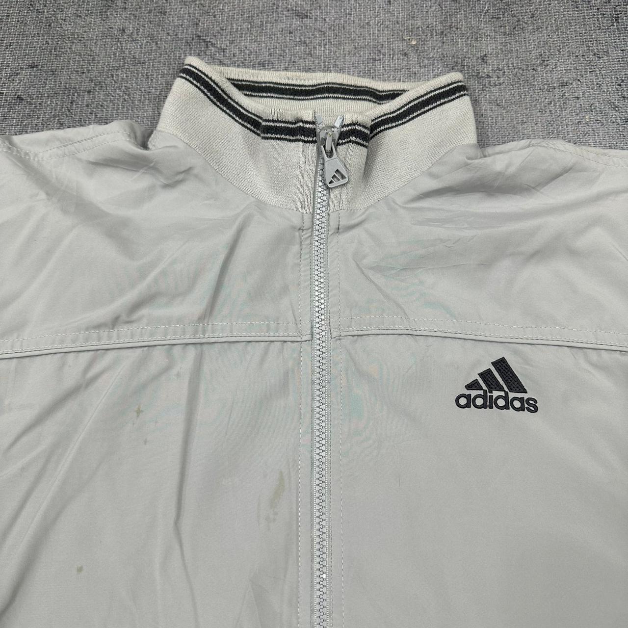 Adidas vintage Trackjacket Windbreaker Jacke leichte Jacke Streetwear M