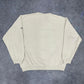 Reebok vintage big Logo Sweatshirt Sweater Crewneck Y2K beige L
