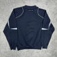 Umbro vintage big Logo Sweatshirt Crewneck Y2K Sweater blau XS