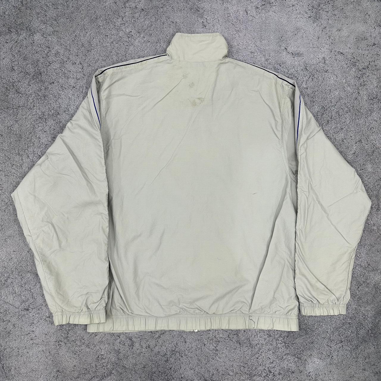 Nike vintage Soccer Windbreaker Trackjacket Jacke grau M