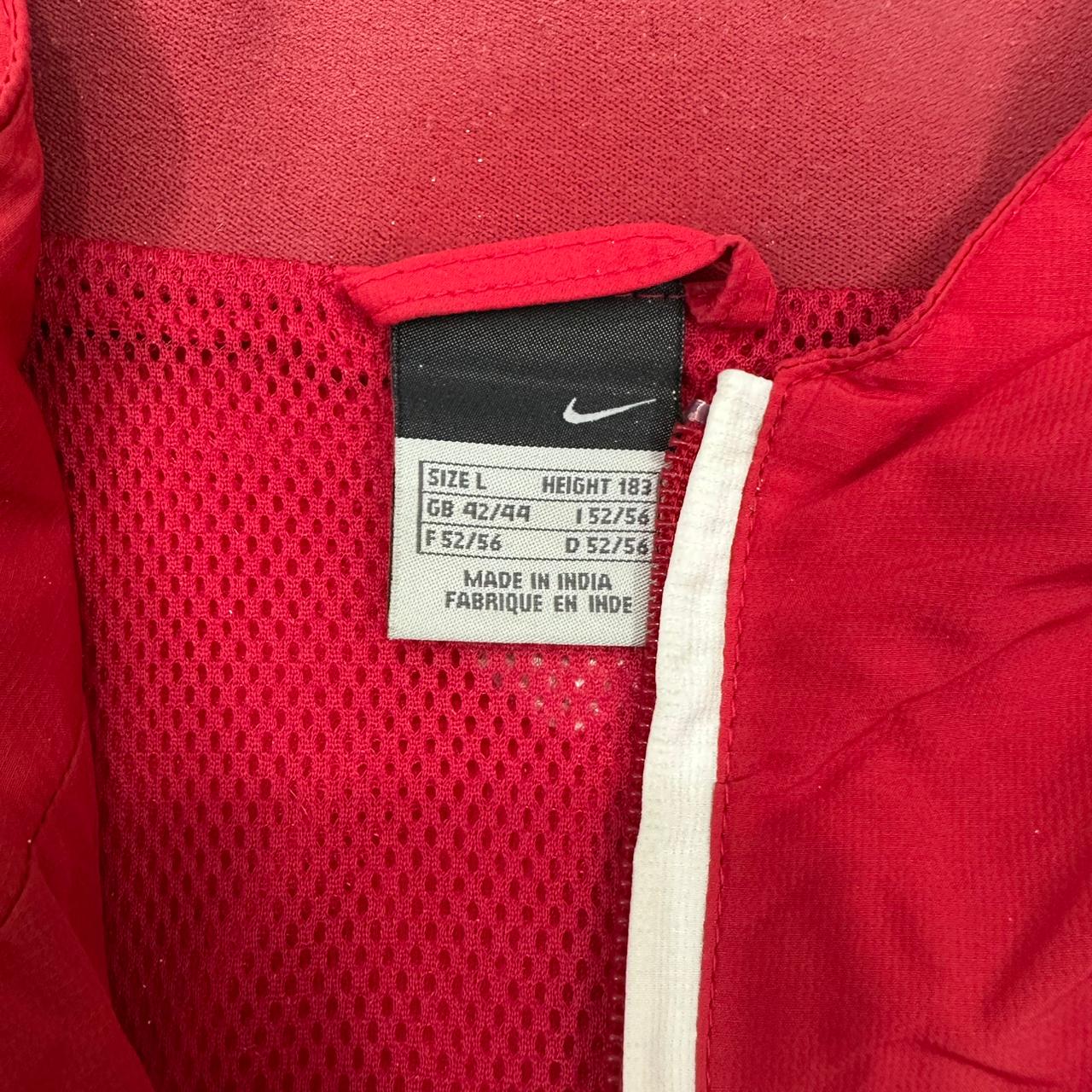 Nike x FC Arsenal vintage Windbreaker Jacke Trackjacket Trainingsjacke rot L