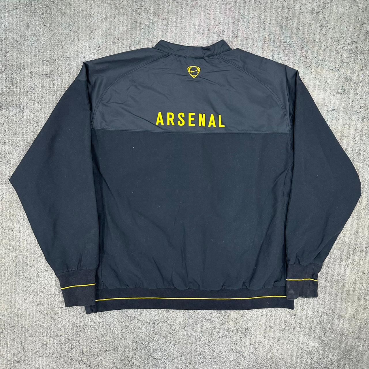 FC Arsenal x Nike vintage Windbreaker Trackjacket Jacke schwarz XL