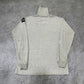 Adidas Equipment vintage Turtleneck Sweatshirt Langarm shirt grau L