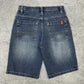 Southpole vintage Jorts Shorts Jeans Denim kurze Hose Y2K W28 XS