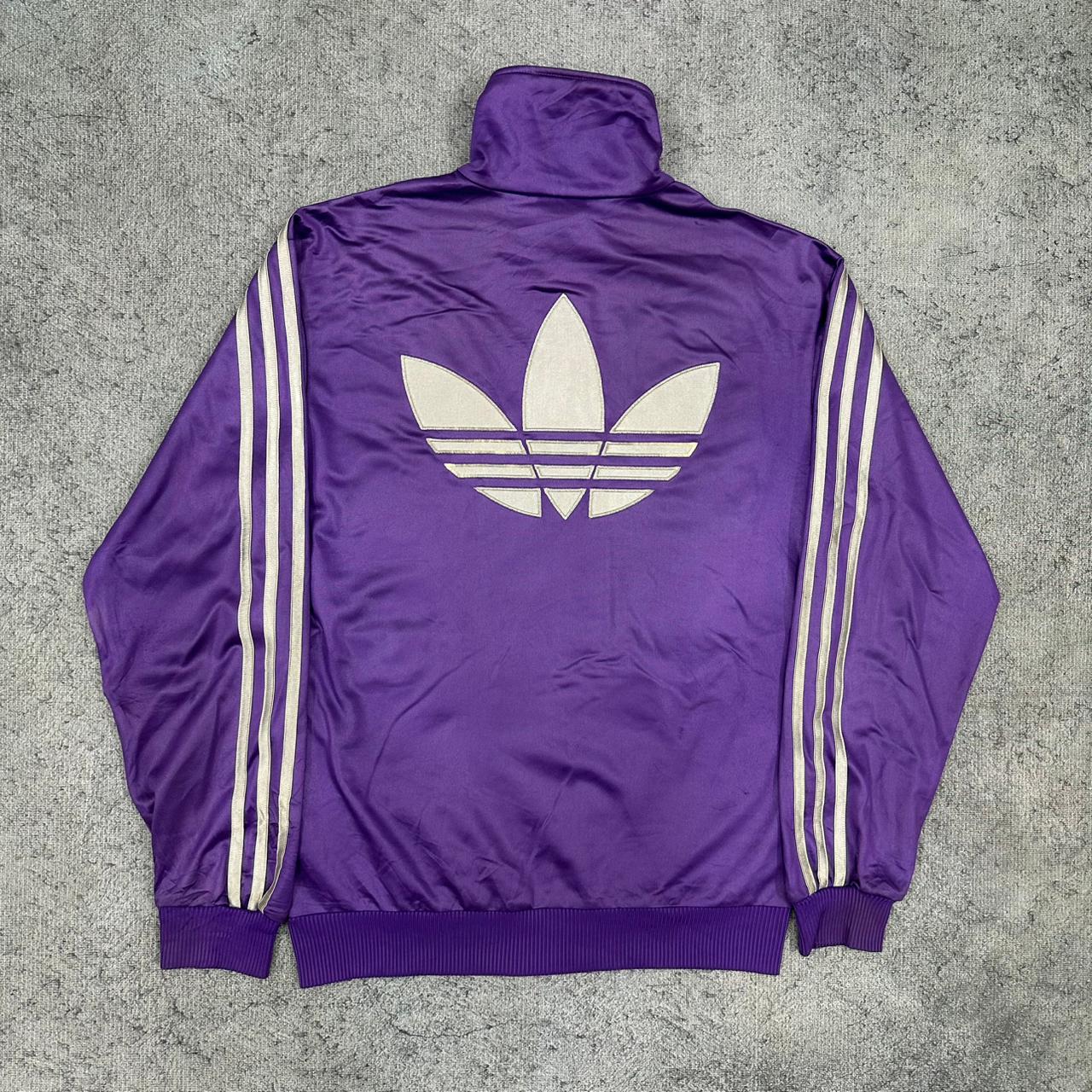 Adidas Chile 62 vintage 90s Zipper Trainingsjacke Trackjacket Jacke lila S