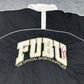 FUBU vintage big Logo Trackjacket Windbreaker Jacke schwarz XXL