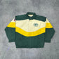 NFL Green Bay Packers vintage Football Jacke Übergangsjacke grün L