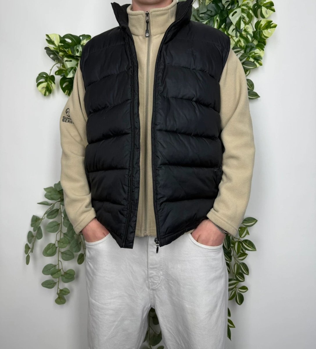 Adidas Vintage Weste Pufferweste Schwarz L - MonkeysVintage