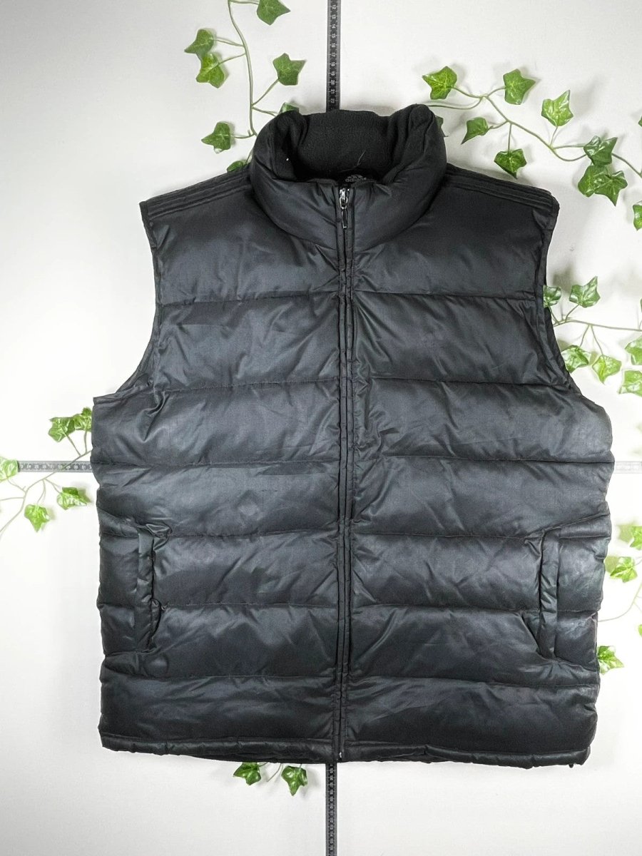 Adidas Vintage Weste Pufferweste Schwarz L - MonkeysVintage