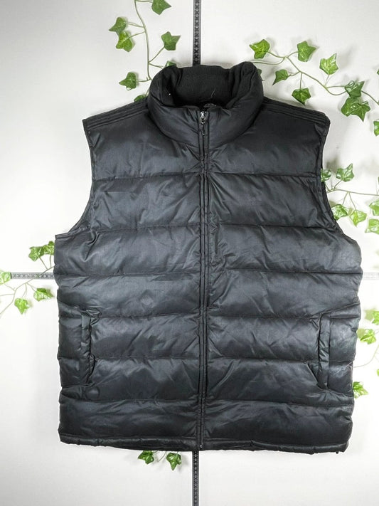 Adidas Vintage Weste Pufferweste Schwarz L - MonkeysVintage