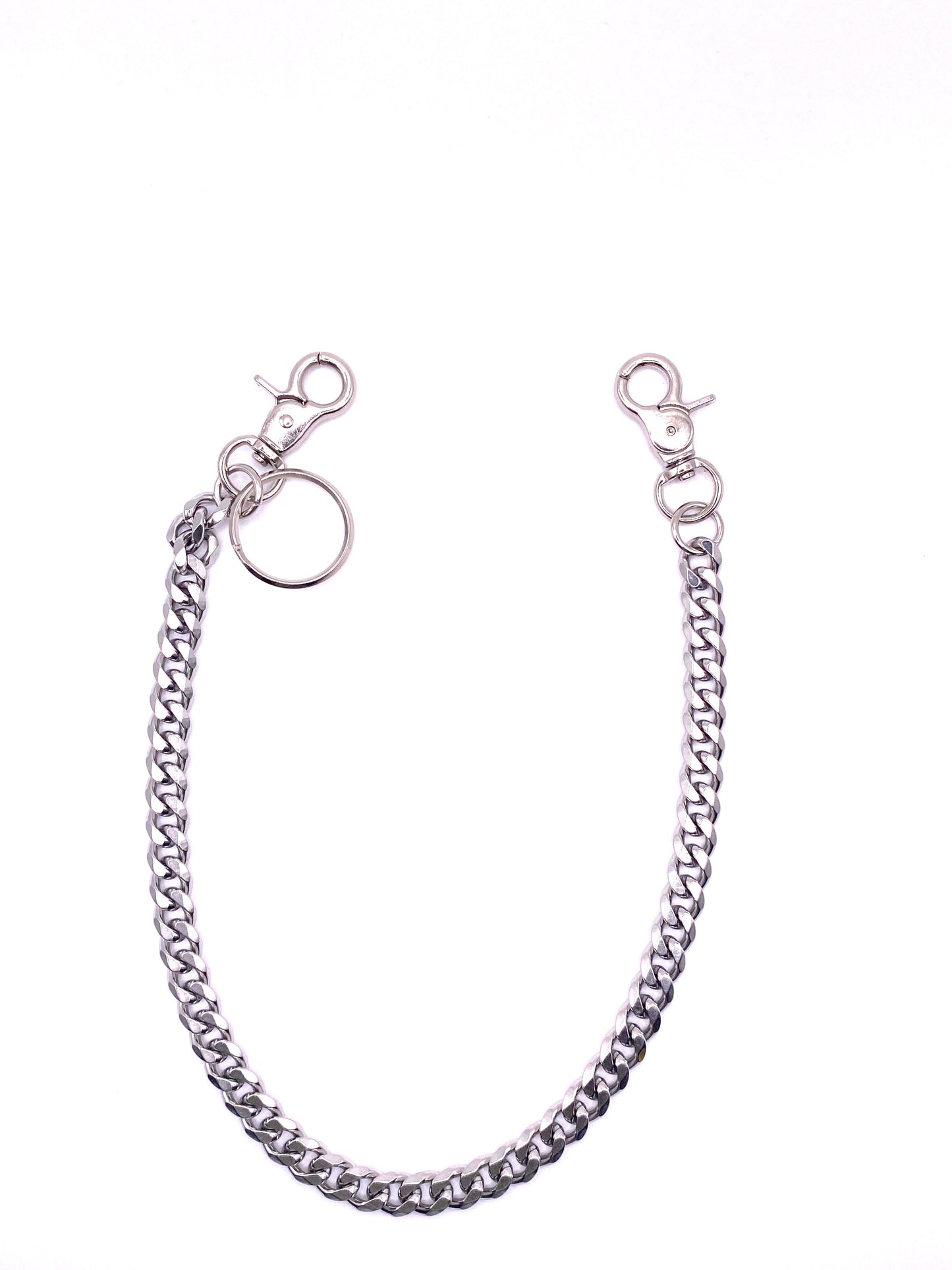 Stainless Steel Hosenkette - 40cm, 11mm Biker Streetstyle Y2K