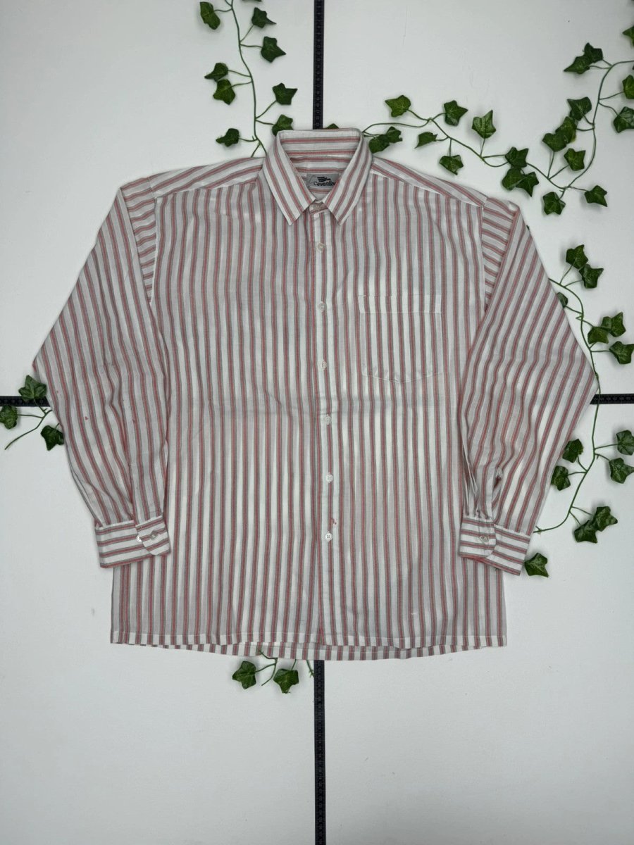 Cavenline Vintage langarm Hemd M - MonkeysVintage