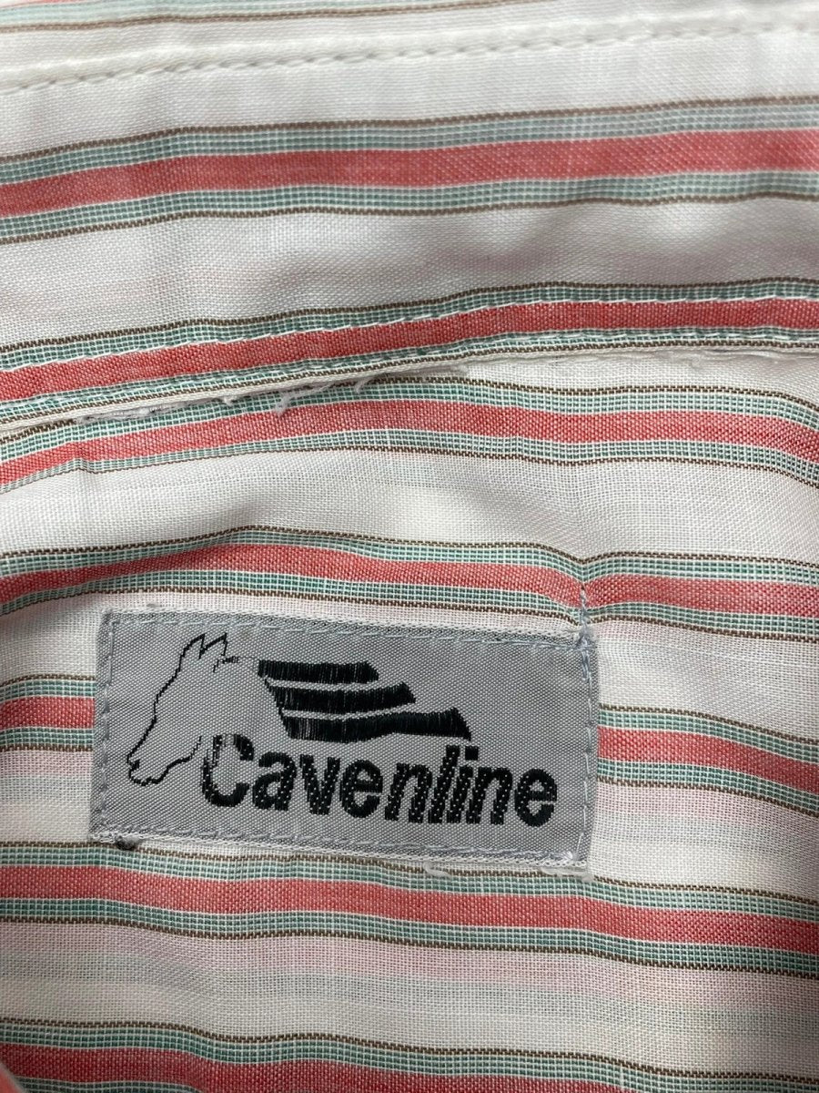 Cavenline Vintage langarm Hemd M - MonkeysVintage